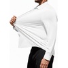 image:imageCOOFANDY Mens Muscle Fit Dress Shirts Long Sleeve Button Down ShirtsWhite