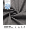 image:imageCOOFANDY Mens Quarter Zip Pullover Golf Shirts Casual Mock Neck SweatshirtDark Grey
