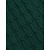 image:imageCOOFANDY Mens Slim Fit Turtleneck Sweater Casual Twisted Knitted PulloverGreen