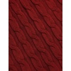 image:imageCOOFANDY Mens Slim Fit Turtleneck Sweater Casual Twisted Knitted PulloverWine Red