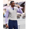 image:imageCOOFANDY Mens Wrinkle Free Plaid Dress Shirt Long Sleeve Button Down Shirt03light Purple Plaid