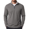 image:imageCOOFANDY Mens Quarter Zip Pullover Golf Shirts Casual Mock Neck SweatshirtDark Grey