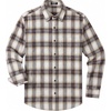 image:imageCOOFANDY Mens Flannel Shirts Long Sleeve Button Down Shirt with Pocket Casual Shirts Work Shirts for MenKhakiblue Plaid