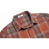 image:imageCOOFANDY Mens Flannel Shirts Long Sleeve Button Down Shirt with Pocket Casual Shirts Work Shirts for MenOrangeyellow Plaid