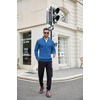 image:imageCOOFANDY Mens Quarter Zip Sweater Slim Fit Mock Neck Long Sleeve PulloverTeal