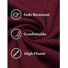 image:imageCOOFANDY Mens Sleeveless Sweater Vest VNeck Solid Cotton Pullover1 Dark Red