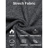 image:imageCOOFANDY Mens Sleeveless Sweater Vest VNeck Solid Cotton PulloverDark Grey