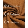 image:imageCOOFANDY Mens Sleeveless Sweater Vest VNeck Solid Cotton PulloverLight Brown