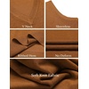 image:imageCOOFANDY Mens Sleeveless Sweater Vest VNeck Solid Cotton PulloverLight Brown