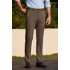 image:imageCOOFANDY Men Dress Pants Slim Fit Suit Pants Expandable Waist Casual SlacksBrown