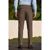 image:imageCOOFANDY Men Dress Pants Slim Fit Suit Pants Expandable Waist Casual SlacksBrown