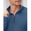 image:imageCOOFANDY Mens Quarter Zip Pullover Long Sleeve Golf Pullover LightweightNavy Blue