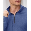 image:imageCOOFANDY Mens Quarter Zip Pullover Long Sleeve Golf Pullover LightweightSapphire Blue