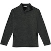 image:imageCOOFANDY Mens Fleece Quarter Zip Pullover Long Sleeve Thermal SweatshirtDark Gray