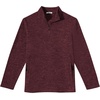 image:imageCOOFANDY Mens Fleece Quarter Zip Pullover Long Sleeve Thermal SweatshirtWine Red