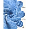 image:imageCOOFANDY Mens Quarter Zip Pullover Sweater Regular Fit Fleece SweatshirtBlue