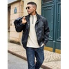 image:imageCOOFANDY Quarter Zip Pullover Men Lightweight Mock Neck Sweatshirt Cotton Long Sleeve Casual SweaterOffwhite