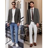 image:imageCOOFANDY Men Casual Blazer One Button Sport Coat Lightweight Suit JacketDark Gray