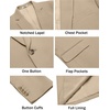 image:imageCOOFANDY Men Casual Blazer One Button Sport Coat Lightweight Suit JacketLight Khaki
