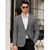 image:imageCOOFANDY Men Casual Blazer One Button Sport Coat Lightweight Suit JacketMedium Gray
