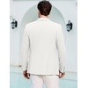 image:imageCOOFANDY Men Casual Blazer One Button Sport Coat Lightweight Suit JacketWhite