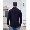 image:imageCOOFANDY Mens Button Down Shirt Long Sleeve Casual Corduroy Untucked Shirt Jacket with PocketAnavy