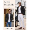 image:imageCOOFANDY Mens Casual Blazer Knit Sport Coat Regular Fit Suit JacketBlack