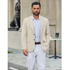 image:imageCOOFANDY Mens Casual Blazer Lightweight Sport Coats Business Suit JacketBeige