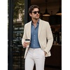 image:imageCOOFANDY Mens Casual Blazer Lightweight Sport Coats Business Suit JacketBeige
