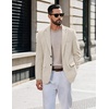 image:imageCOOFANDY Mens Casual Blazer Lightweight Sport Coats Business Suit JacketBeige