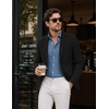 image:imageCOOFANDY Mens Casual Blazer Lightweight Sport Coats Business Suit JacketBlack