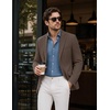 image:imageCOOFANDY Mens Casual Blazer Lightweight Sport Coats Business Suit JacketBrown