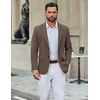 image:imageCOOFANDY Mens Casual Blazer Lightweight Sport Coats Business Suit JacketBrown