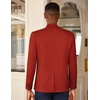 image:imageCOOFANDY Mens Casual Blazer Slim Fit Lightweight Sport Coat One Button Suit JacketDark Red