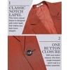 image:imageCOOFANDY Mens Casual Blazer Slim Fit Lightweight Sport Coat One Button Suit JacketDark Red