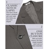 image:imageCOOFANDY Mens Casual Blazer Slim Fit Lightweight Sport Coat One Button Suit JacketGray