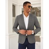 image:imageCOOFANDY Mens Casual Blazer Slim Fit Lightweight Sport Coat One Button Suit JacketGray