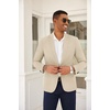 image:imageCOOFANDY Mens Casual Blazer Slim Fit Lightweight Sport Coat One Button Suit JacketLight Beige