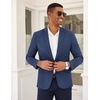 image:imageCOOFANDY Mens Casual Blazer Slim Fit Lightweight Sport Coat One Button Suit JacketNavy