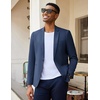 image:imageCOOFANDY Mens Casual Blazer Slim Fit Lightweight Sport Coat One Button Suit JacketNavy