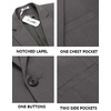 image:imageCOOFANDY Mens Casual Blazer Slim Fit Suit Jacket One Button Sport CoatsDark Grey