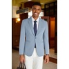 image:imageCOOFANDY Mens Casual Blazer Slim Fit Suit Jacket One Button Sport CoatsLight Blue