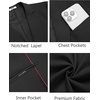 image:imageCOOFANDY Mens Casual Blazer Suit Jacket Slim Fit Sport Coats for MenBlack