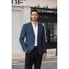 image:imageCOOFANDY Mens Casual Blazer Suit Jacket Slim Fit Sport Coats for MenDark Blue