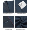 image:imageCOOFANDY Mens Casual Blazer Suit Jacket Slim Fit Sport Coats for MenNavy Blue