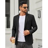 image:imageCOOFANDY Mens Casual Blazer Two Buttons Lightweight Sport Coat Suit JacketBlack