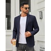 image:imageCOOFANDY Mens Casual Blazer Two Buttons Lightweight Sport Coat Suit JacketNavy Blue