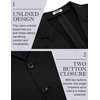 image:imageCOOFANDY Mens Casual Blazer Unlined Sport Coat Regular Fit Suit JacketSolid Blazer  Black