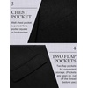 image:imageCOOFANDY Mens Casual Blazer Unlined Sport Coat Regular Fit Suit JacketSolid Blazer  Black