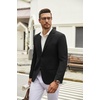 image:imageCOOFANDY Mens Casual Blazer Unlined Sport Coat Regular Fit Suit JacketSolid Blazer  Black